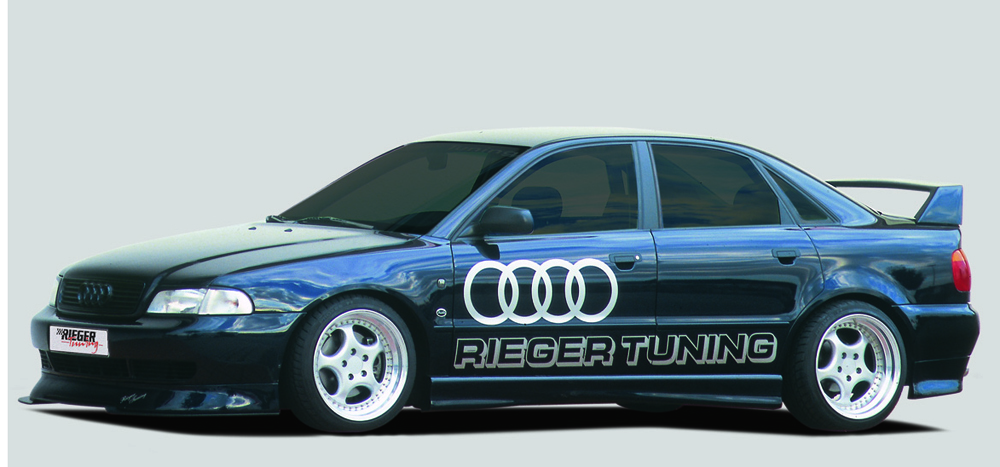 Rieger Seitenschweller für Audi A4 (B5) - Avant 99-12.00 carbon optik