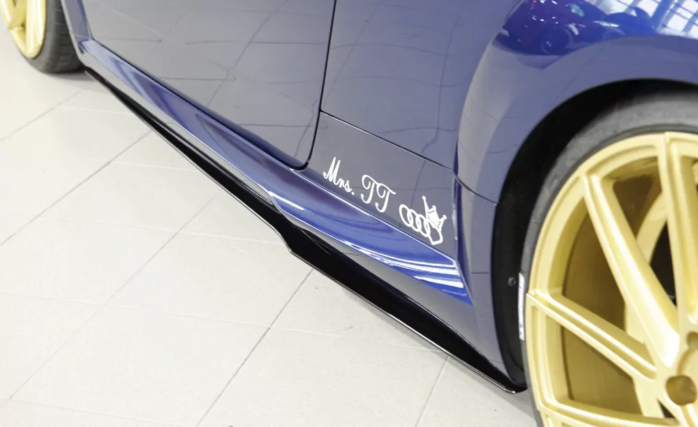 Rieger Seitenschwelleransatz für Audi TT RS (8J/8J1-FV/8S) | Roadster 05.16-08.18 (bis Facelift) nur für S-Line-Schweller auch TTS / TT-RS