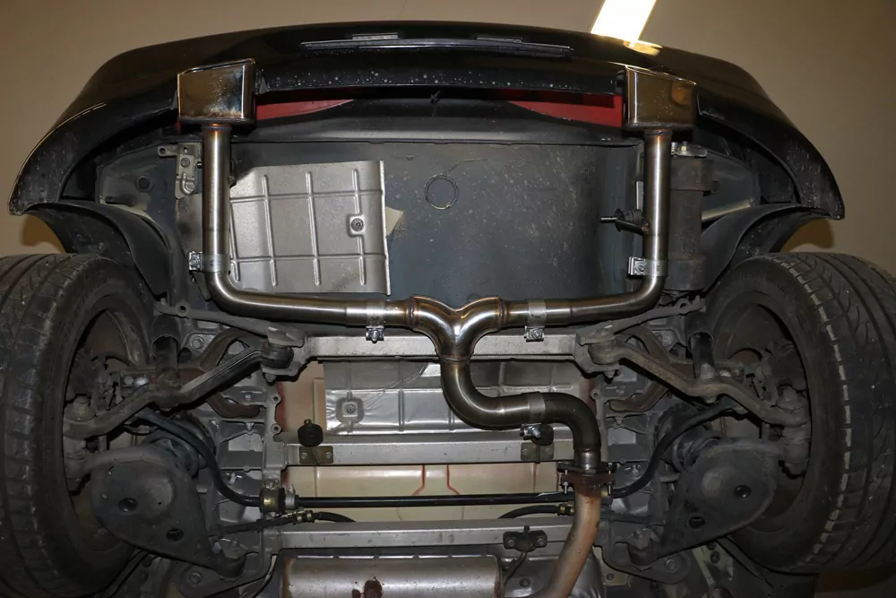 Alfa GTV Typ 916  Endrohrsystem Ausgang rechts/links - 145x65 Typ 59 rechts/links