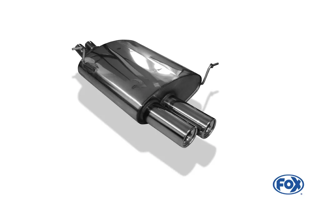 BMW Z3/ Z3 Coupe 3,0l  Endschalldämpfer - 2x80 Typ 13