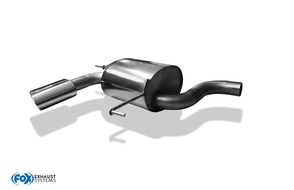 VW Tiguan II Diesel - 4motion  Endschalldämpfer - 160x90 Typ 38