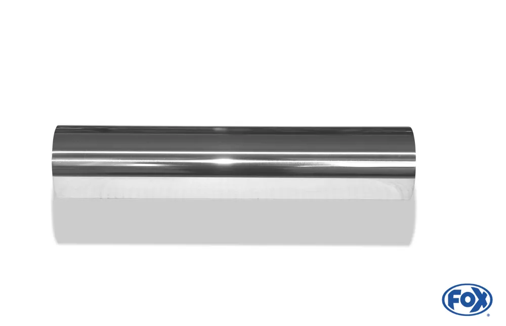 Anschweißendrohr Typ 10  Ø 63 mm / Länge: 300 mm  - rund / uneingerollt / gerade / ohne Absorber