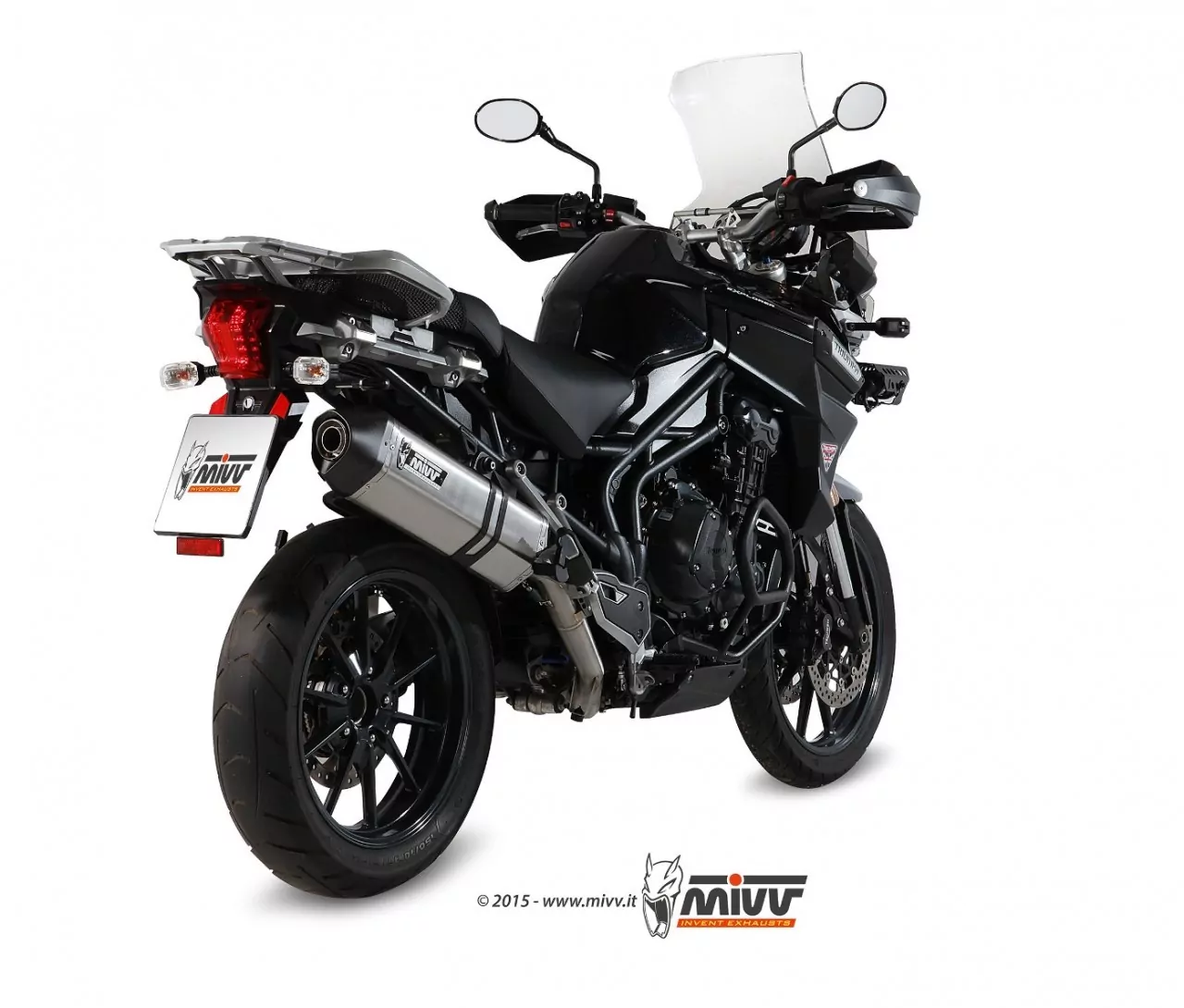 MIVV SPEED EDGE In Edelstahl Für TRIUMPH TIGER EXPLORER 1200 12-15