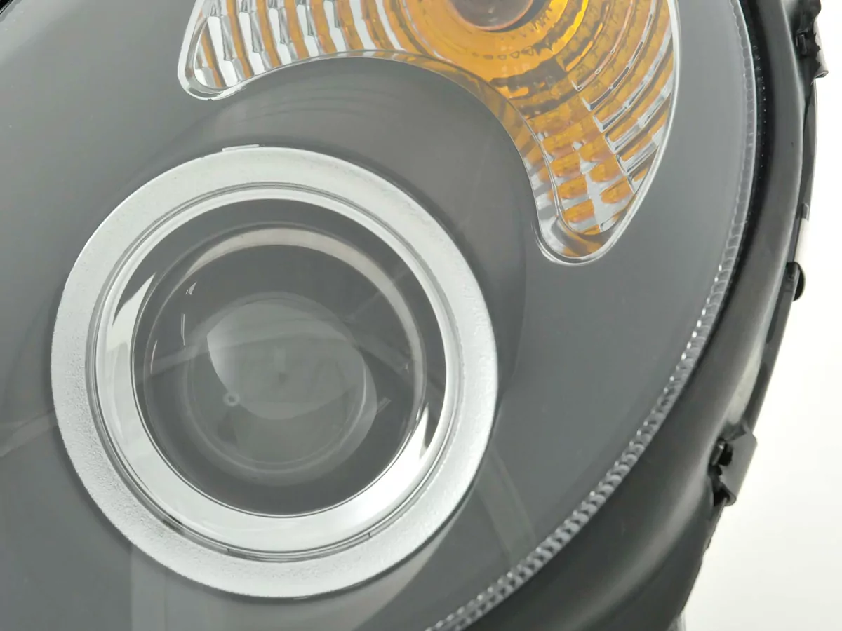 Scheinwerfer Set Mercedes C-Klasse Typ W203 Bj. 00-07 schwarz