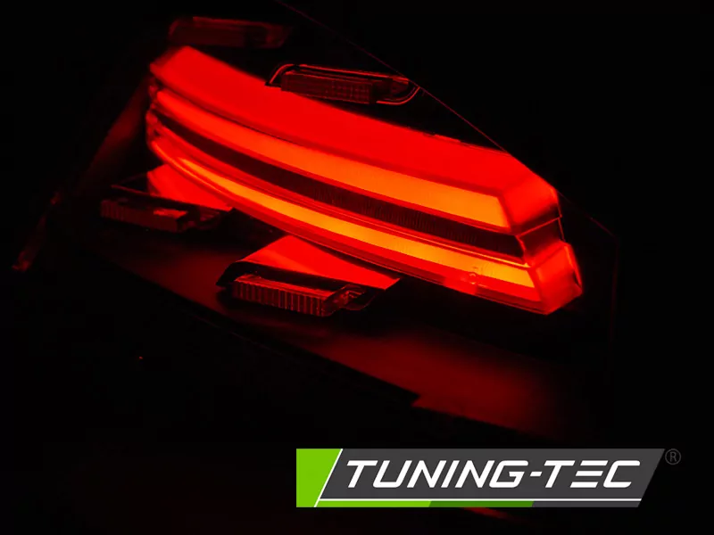 Led Bar Tail Lights Black Seq Fits Porsche Boxster / Cayman 987 09-12