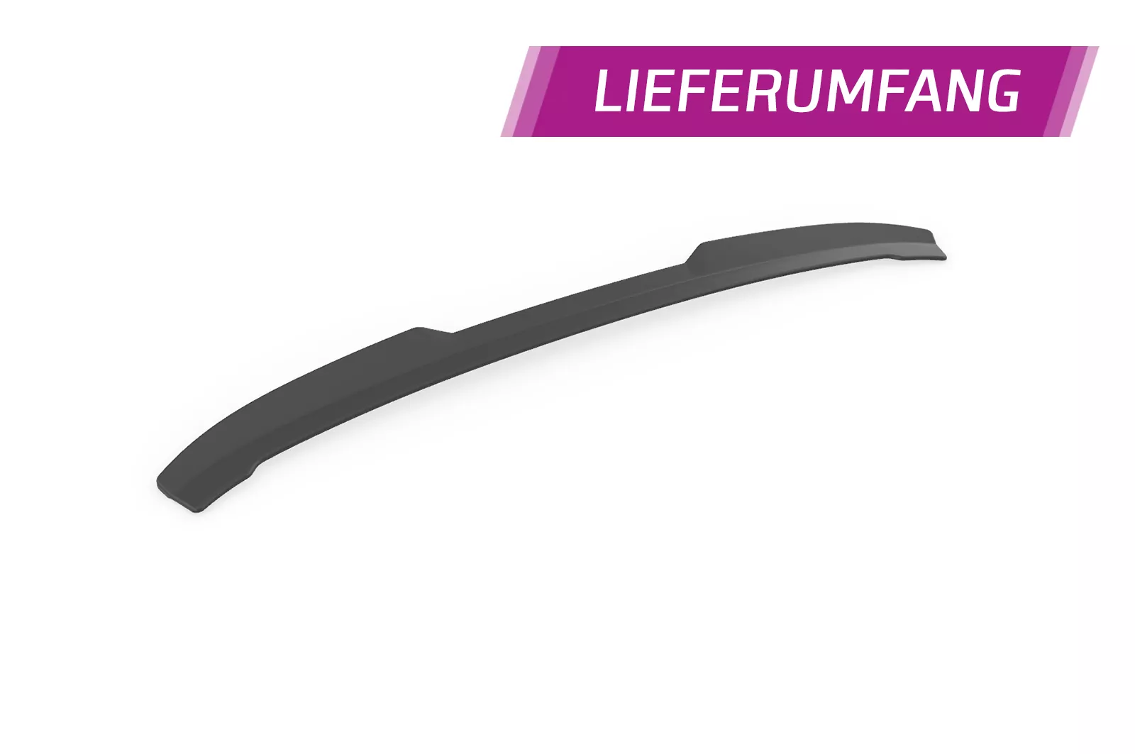 Heckflügel mit ABE für Ford EcoSport MK2 HF966 Schwarz Strukturiert