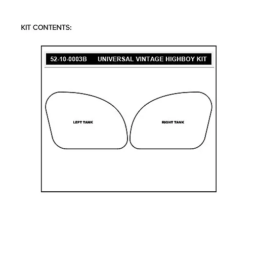 Stompgrip Traction Pad Volcano für Honda Monkey 19-22 Schwarz
