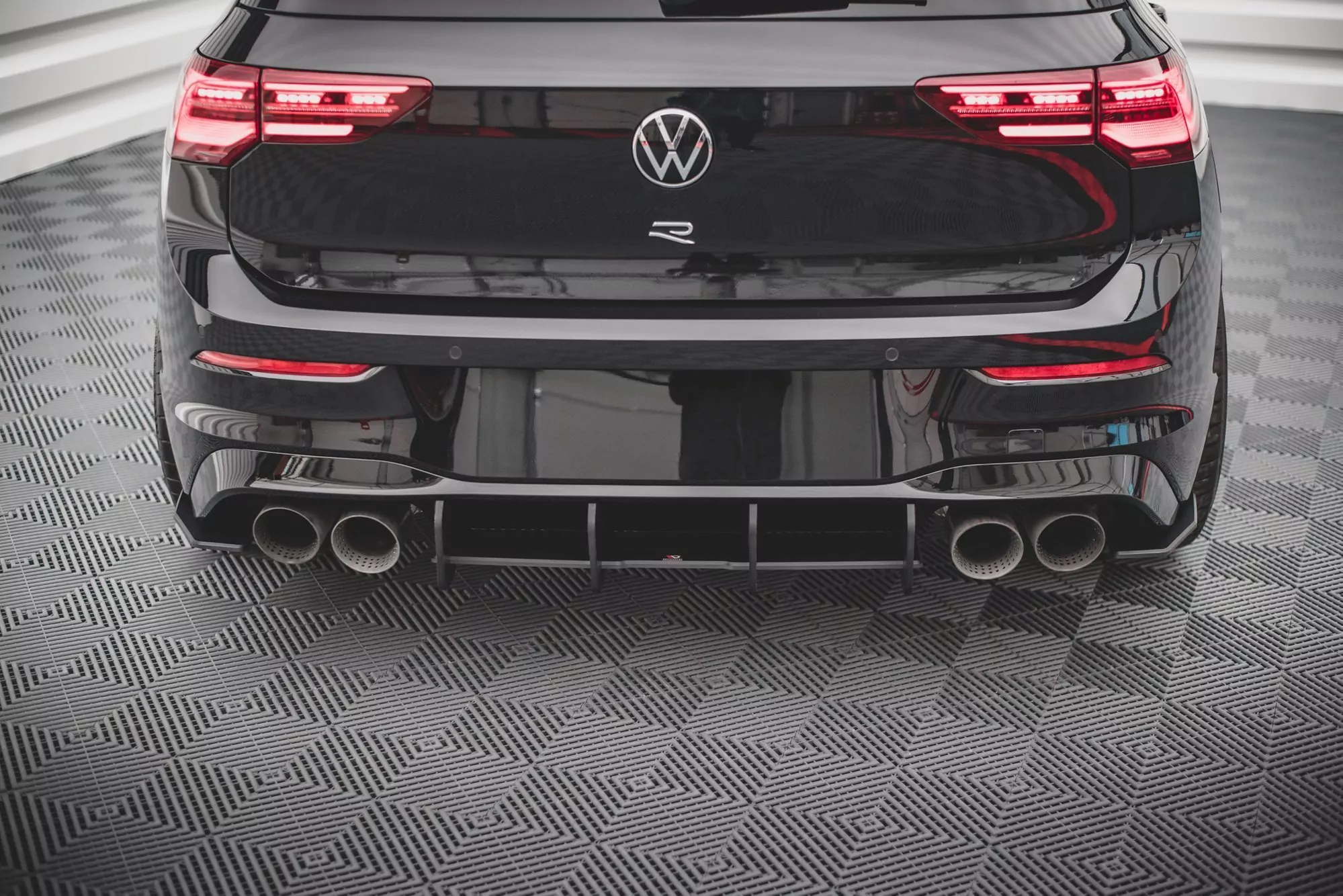 Street Pro Heckschürze Für Volkswagen Golf R Mk8