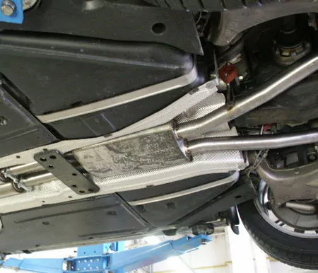 BMW E63/64 645i 650i  Mittelschalldämpfer