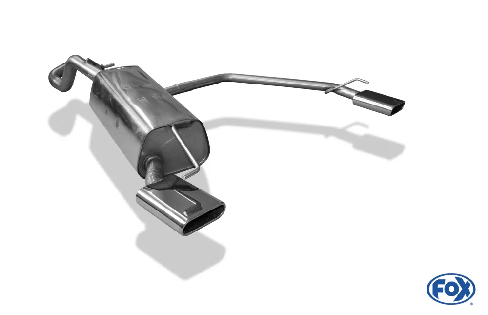 Skoda Roomster 5J  Endschalldämpfer rechts/links - 130x50 Typ 52 rechts/links