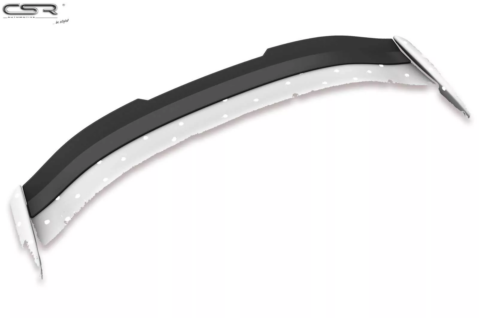 Heckflügel mit ABE für Honda Civic Type R FK8 Lackierfreundlich (schwarz matt)