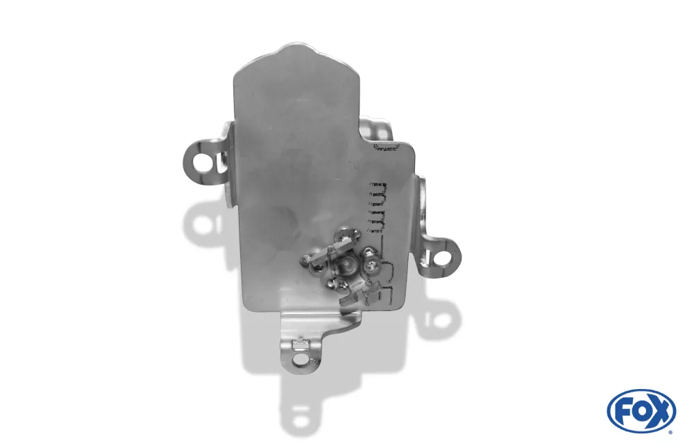 Hyundai i30N Performance - SCHWARZ Endschalldämpfer quer Ausgang rechts/links mit Abgasklappe - 1x114 Typ 25 rechts/links schwarz glänzend emailliert