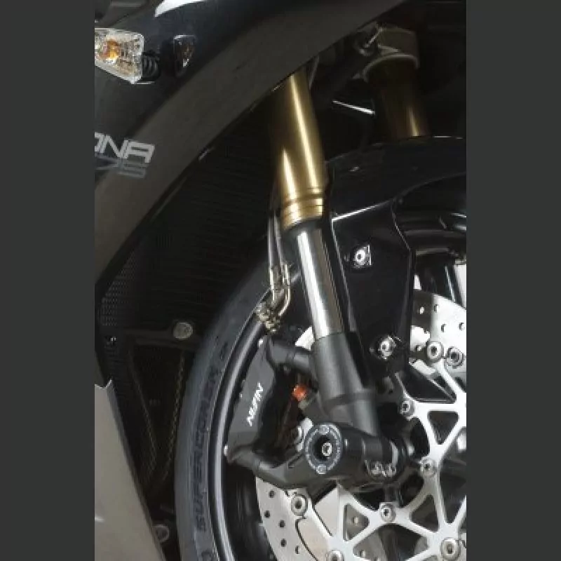 R&G Gabel Protektoren Triumph Daytona / Street Triple 675 2013- (FP0198BK)