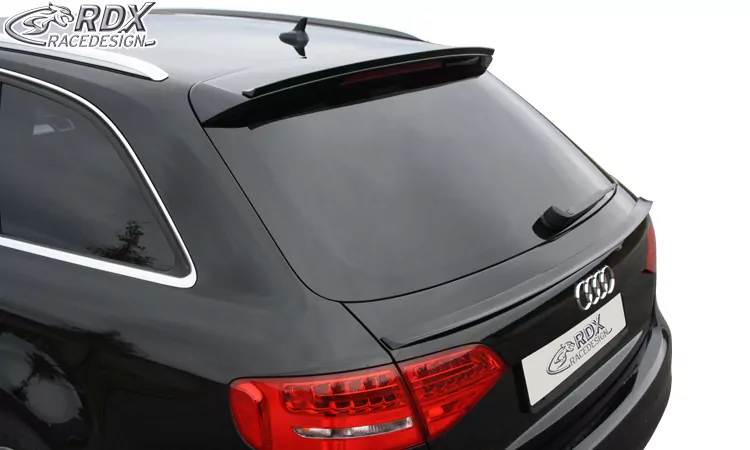 RDX Hecklippe für AUDI A4 B8 Avant Kombi Heckklappenspoiler Heckspoiler Dachspoiler (unten)