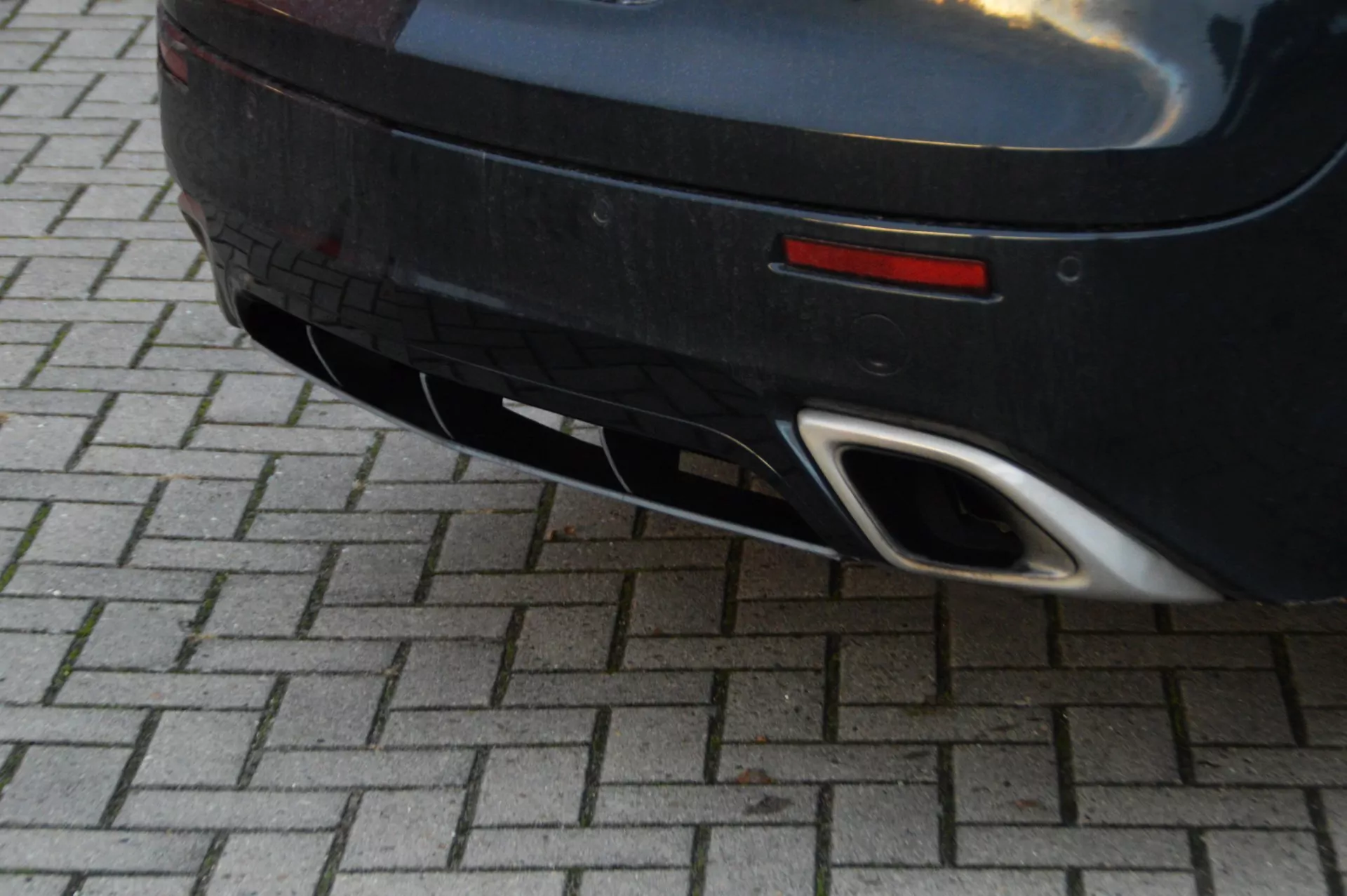 gefräster Heckansatz für original OPC Heckstoßstange für Opel Insigia A OPC