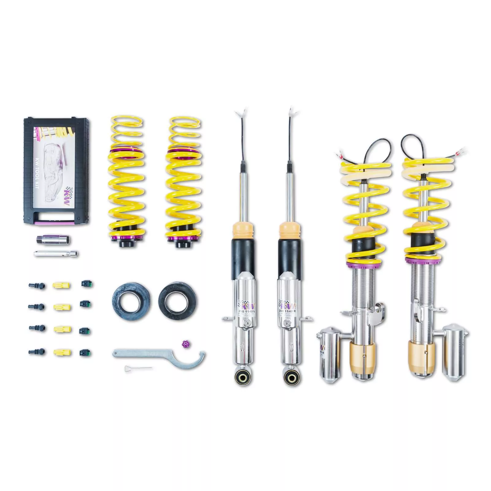 KW DDC - Plug & Play Gewindefahrwerk inox BMW 4er Coupe (F32, F82) 3C, M3, M3 GTS 07/2013-