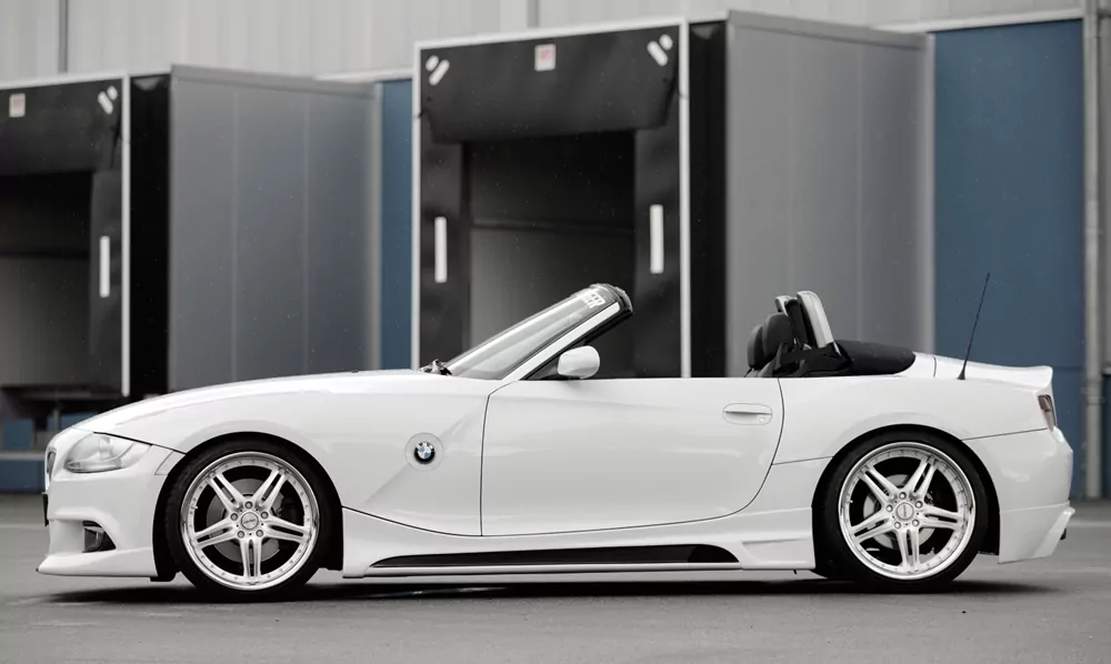 Rieger Spoilerstoßstange für BMW Z4 (E85) - Roadster 01.06-03.09 (ab Facelift) carbon optik