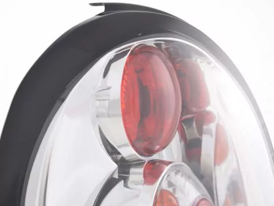 Rückleuchten Set Opel Corsa B 3-trg. Bj. 93-00 chrom