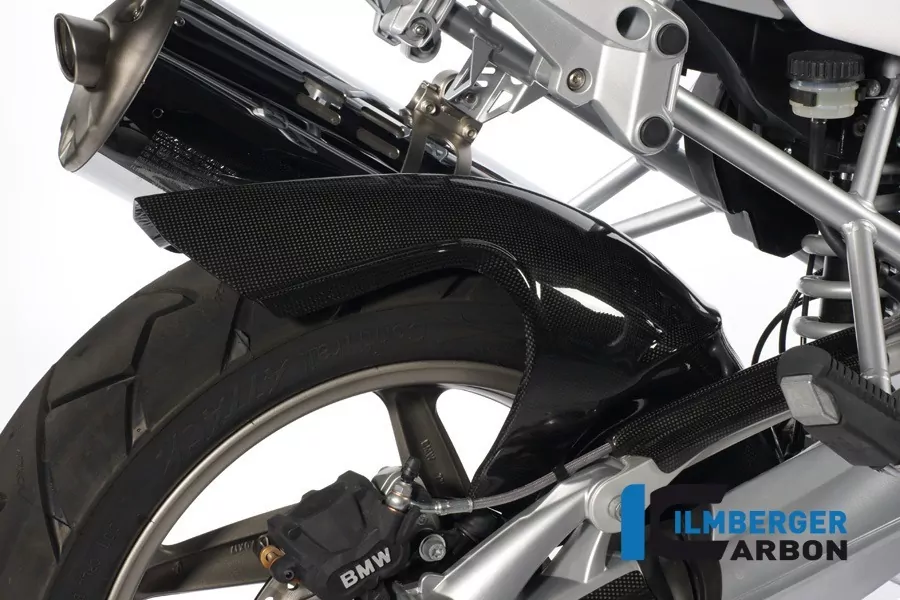 Ilmberger Carbon Kotflügel hint. GS mit Koffer und ESA Carbon