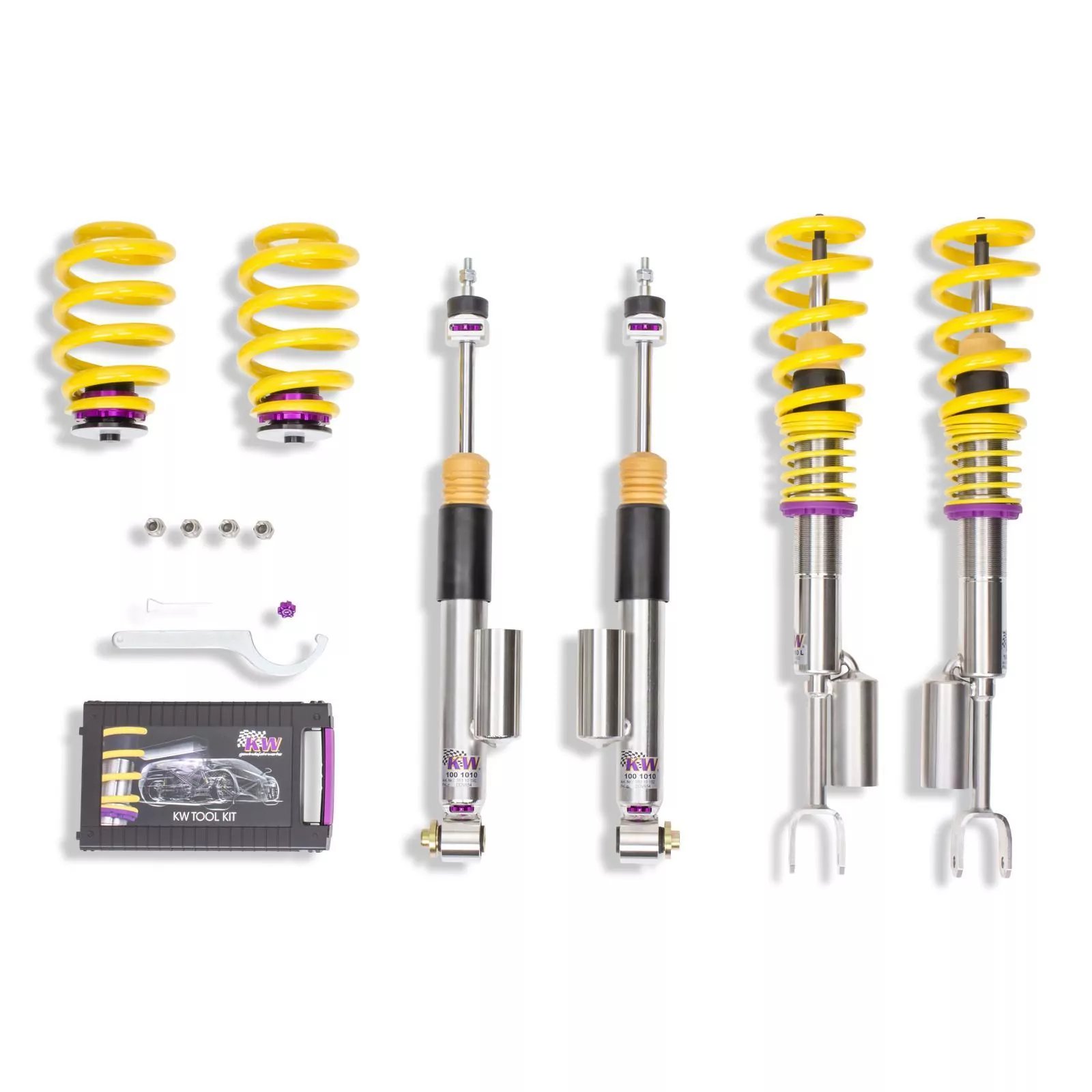 KW Gewindefahrwerk V3 inox AUDI A6 Avant (4F) 4F5, C6 Allrad 11/2004-08/2011