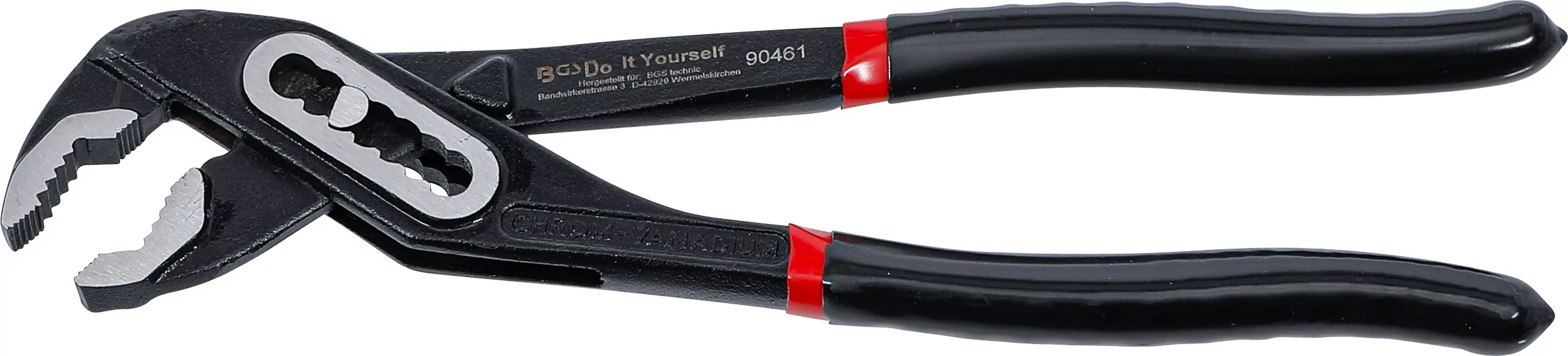 Wasserpumpenzange | mit Durchsteckgewerbe | 250 mm