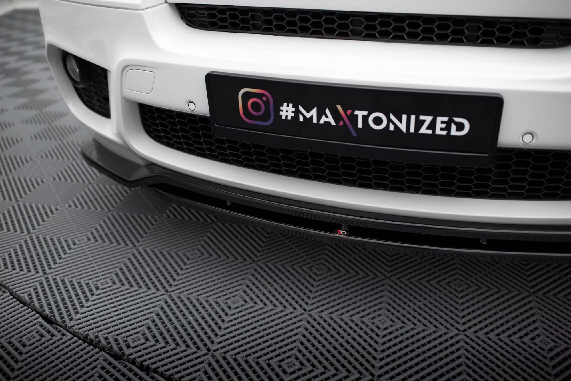 Front Ansatz Passend Für Passend Für  BMW X5 E70 FL M Paket Schwarz Hochglanz Schwarz Hochglanz