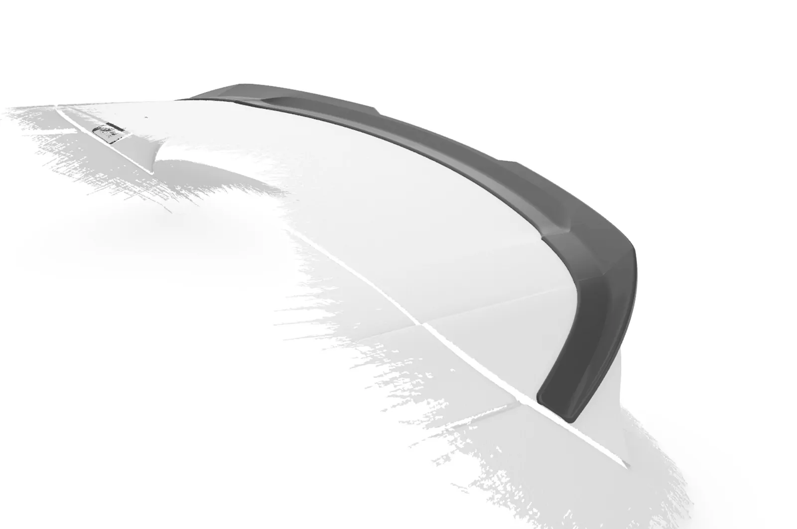 Heckflügel mit ABE für Land Rover Range Rover Evoque (L551) HF975 Schwarz Strukturiert