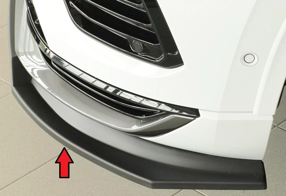 Rieger Spoilerschwert matt schwarz für Seat Ateca Cupra (5FP)  08.20- (ab Facelift)