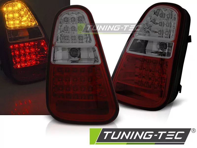 Mini Cooper R50 /r52 /r53 04-06 Red Smoke Led