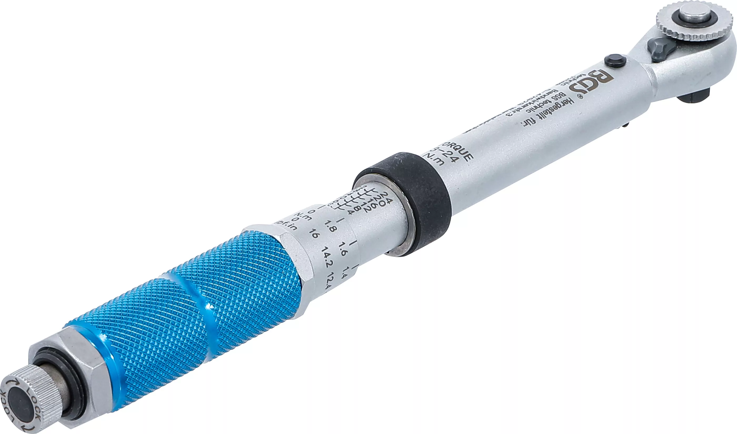 Drehmomentschlüssel | Abtrieb Außenvierkant 6,3 mm (1/4") | 3 - 24 Nm