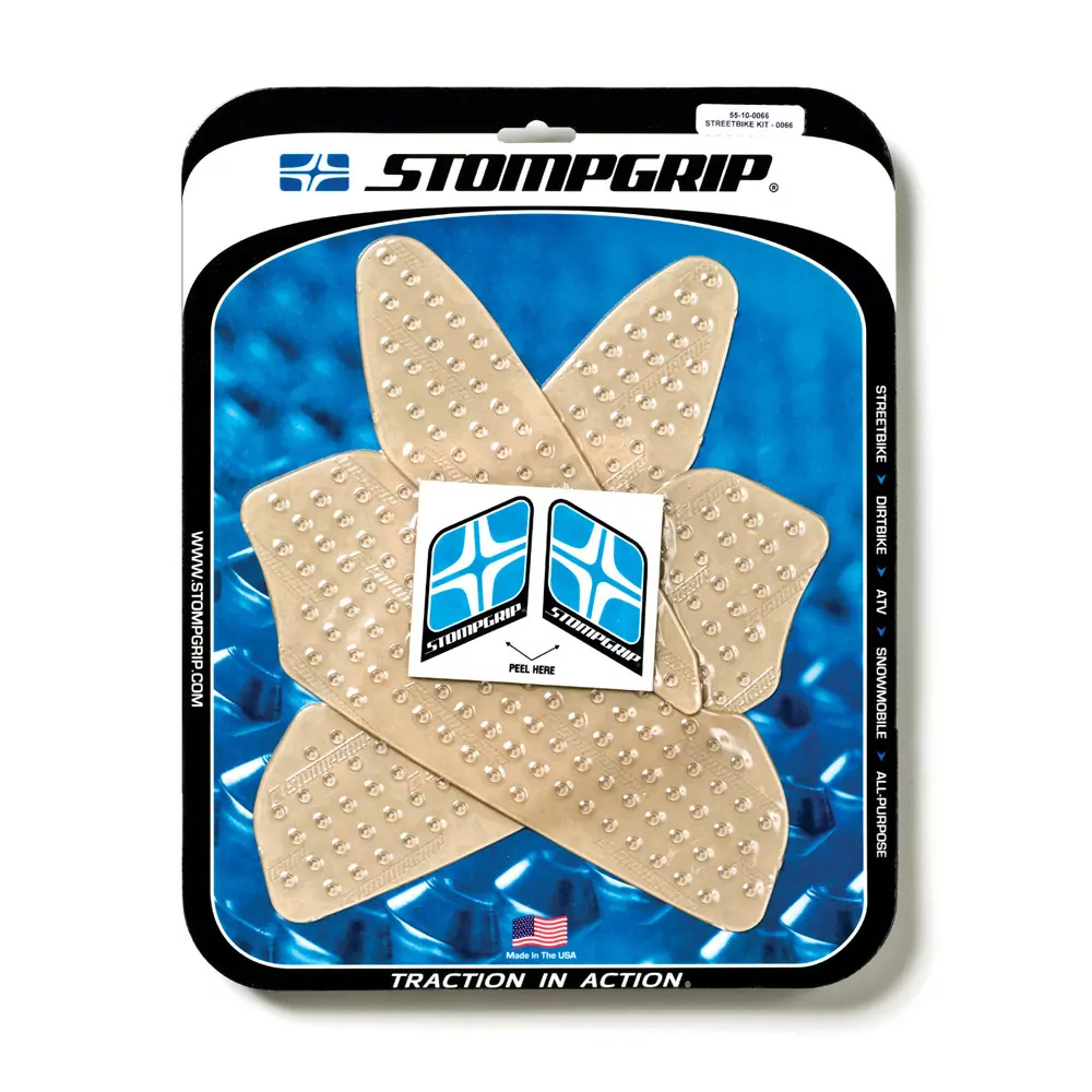 Stompgrip Traction Pad Volcano für Ducati Monster S4 / R / RS 01-08 Klar