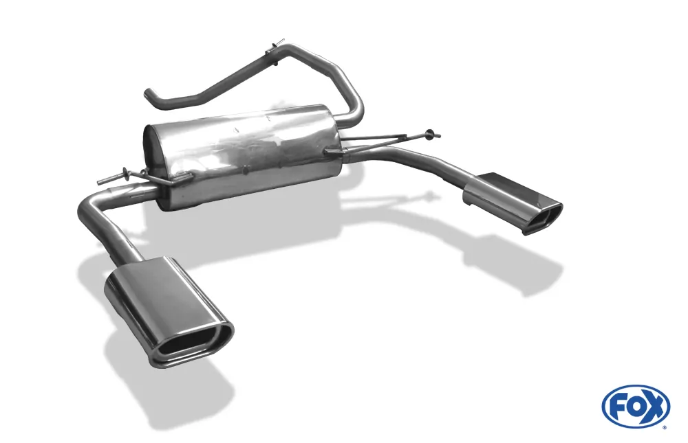 Daihatsu Materia  Endschalldämpfer rechts/links - 135x80 Typ 53 rechts/links