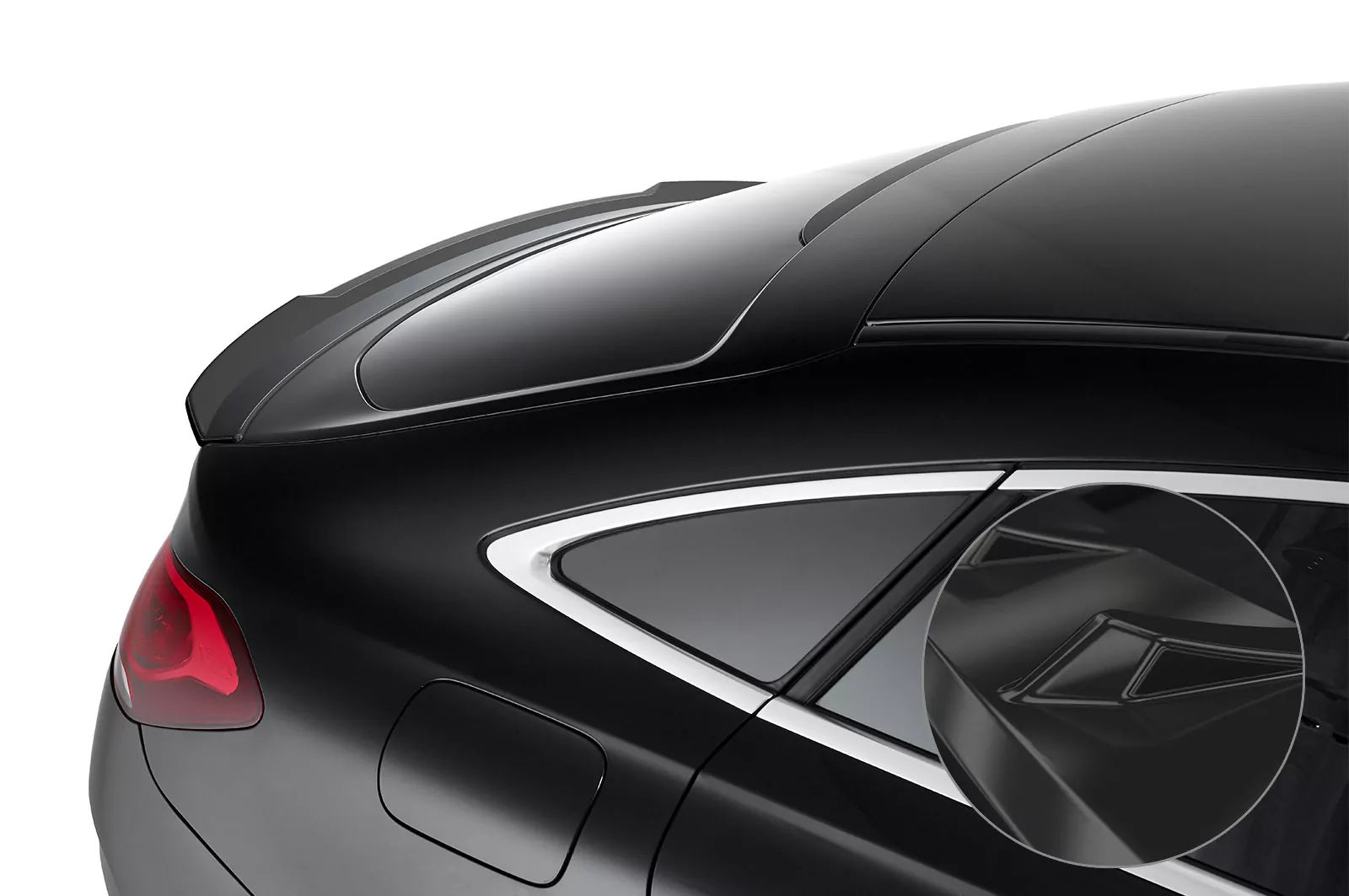 Heckflügel mit ABE für Mercedes Benz GLE C167 Glossy (schwarz hochglanz)