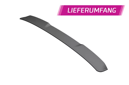 Heckscheibenblende für Audi e-tron GT (FW) HSB100 Schwarz Strukturiert