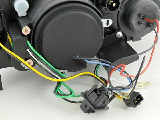 Scheinwerfer Set Daylight LED TFL-Optik Alfa Romeo 156 Typ 932 Bj. 98-02 chrom