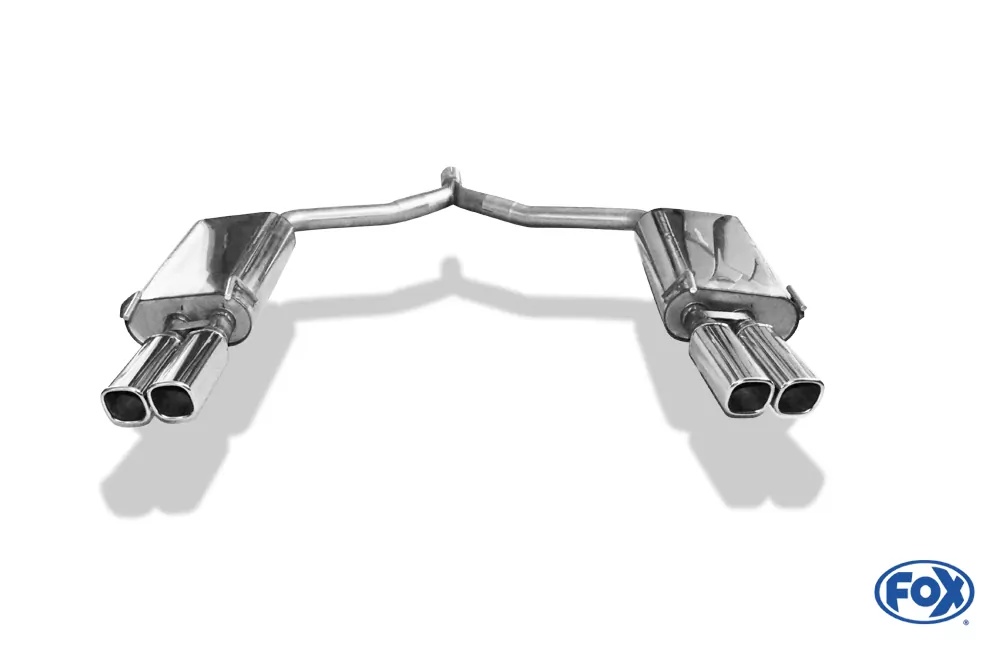Opel Vectra C Caravan  Endschalldämpfer rechts/links zweiflutig - 2x78x75 Typ 70 rechts/links