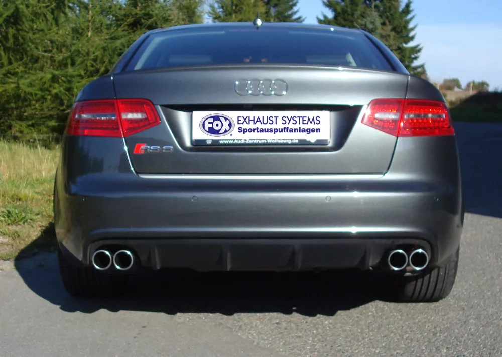 Audi RS6 4F  Endschalldämpfer rechts/links - 2x80 Typ 16 rechts/links