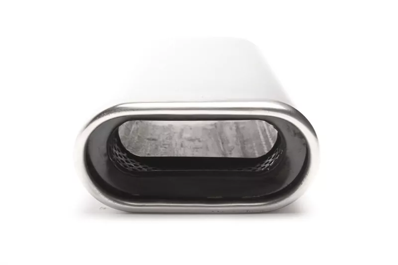 TA Technix Endrohr Edelstahl universal 70 x 140mm flach / oval