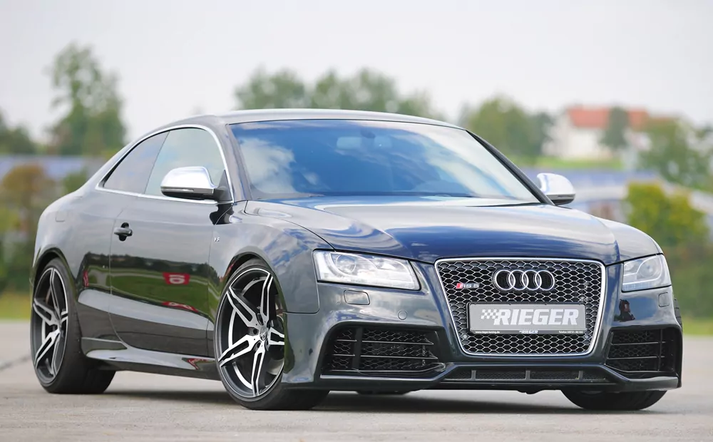 Rieger Seitenschweller für Audi A5 S5 (B8/B81) - Coupé 10.11-06.16 (ab Facelift) carbon optik