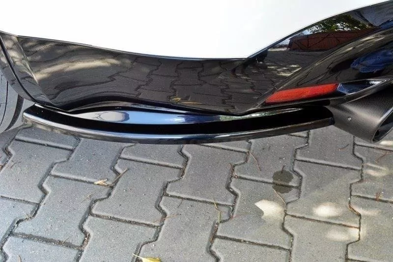 Heck Ansatz Flaps Diffusor Passend Für Diffusor Passend Für INFINITI QX70 Schwarz Hochglanz Schwarz Hochglanz
