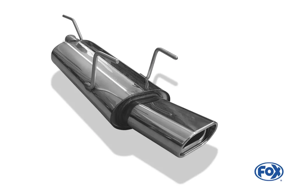 Opel Astra F Caravan  Endschalldämpfer 3-Punkt-Aufhängung - 135x80 Typ 53