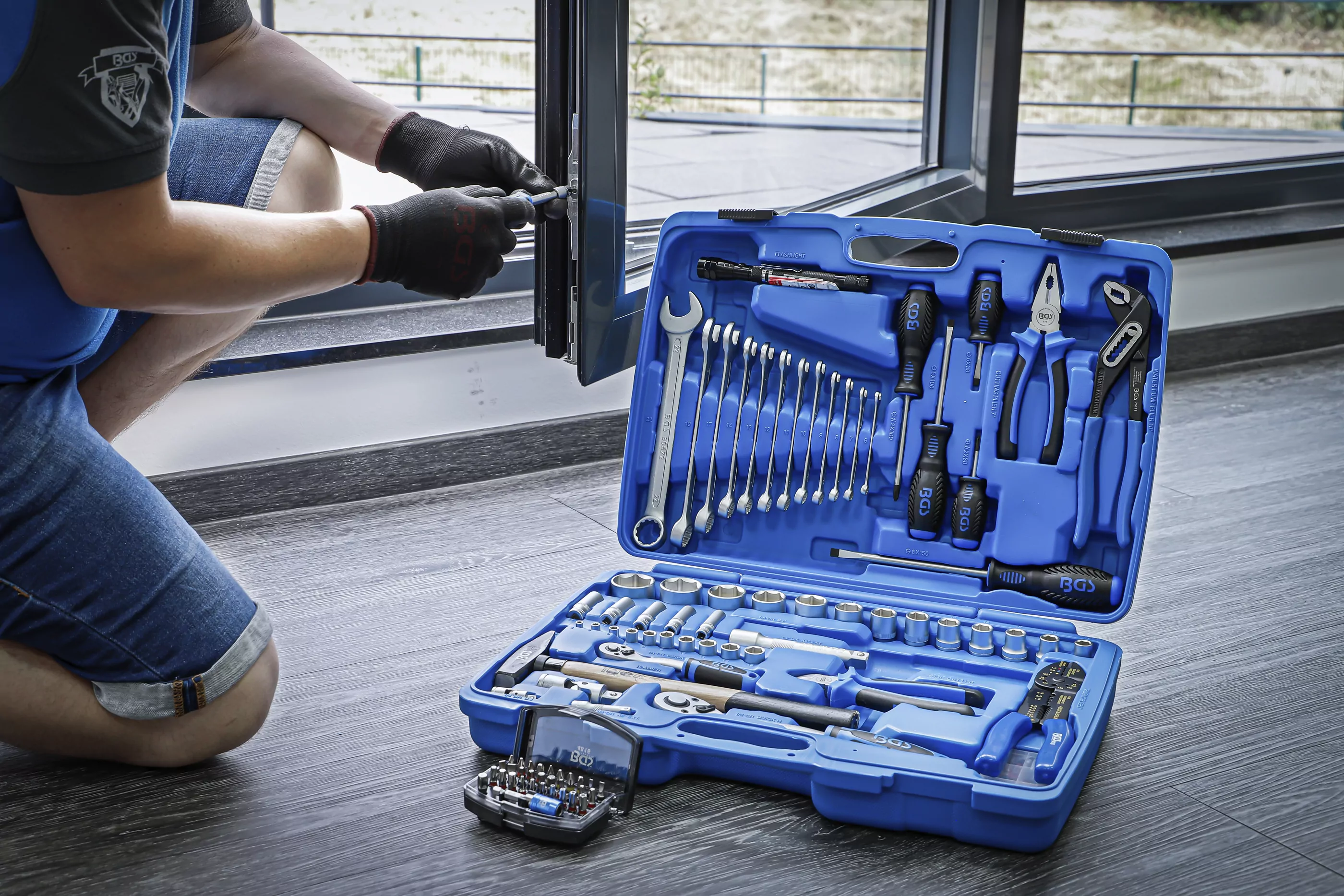 Steckschlüssel-Werkzeugkoffer | 117-tlg.