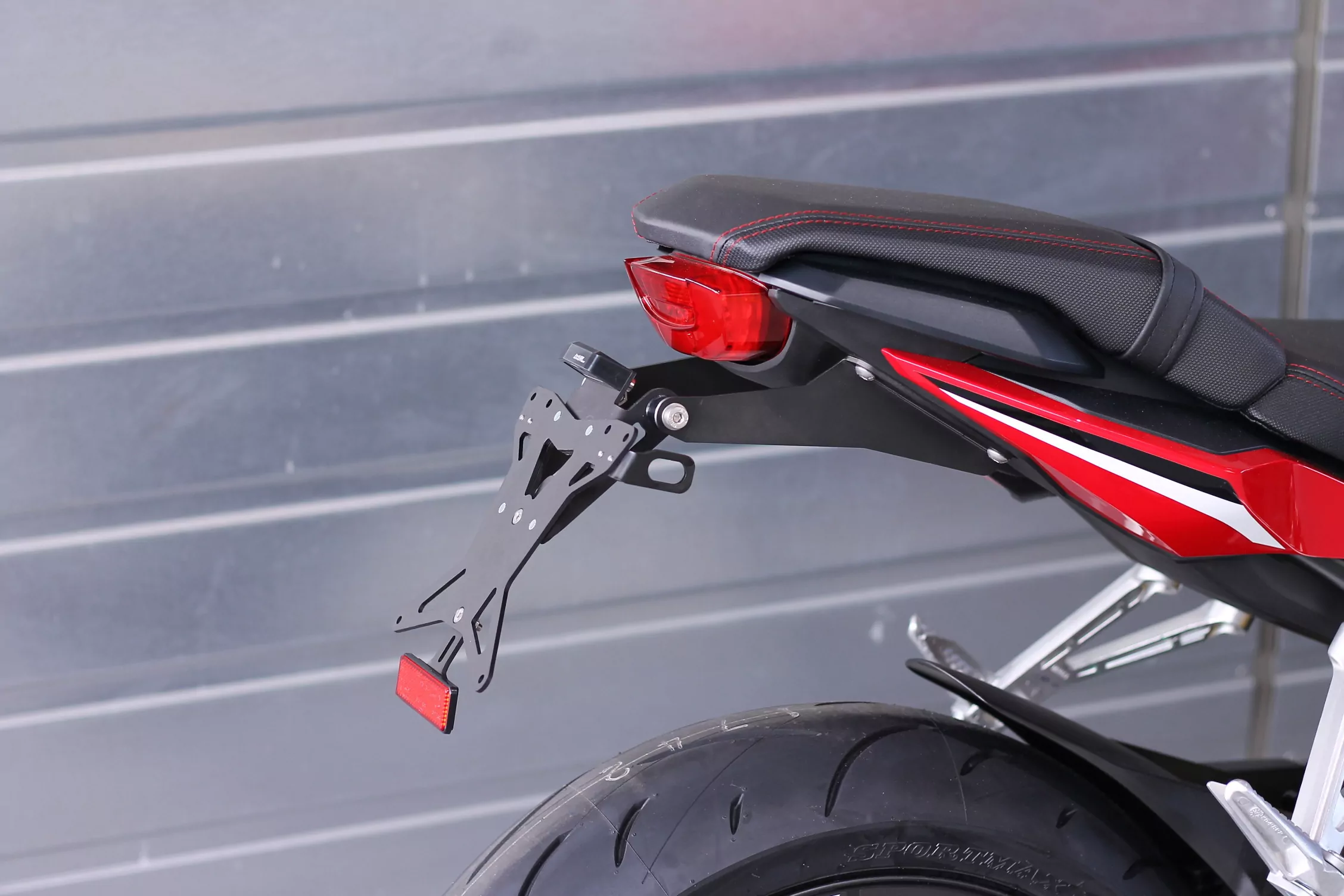 Kurzes Heck - Kennzeichenträger - Kennzeichenhalter für Honda CBR 650 R ab 2019