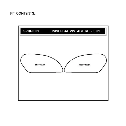 Stompgrip Traction Pad Volcano für Husqvarna Vitpilen 401 18-20 Klar