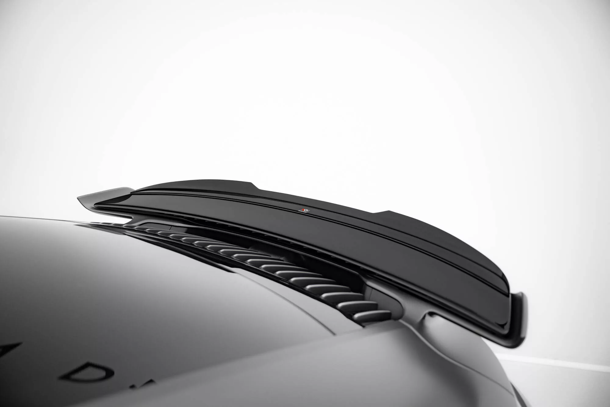 Spoiler CAP Für Porsche 911 Turbo S Sport Package 992 Schwarz Hochglanz