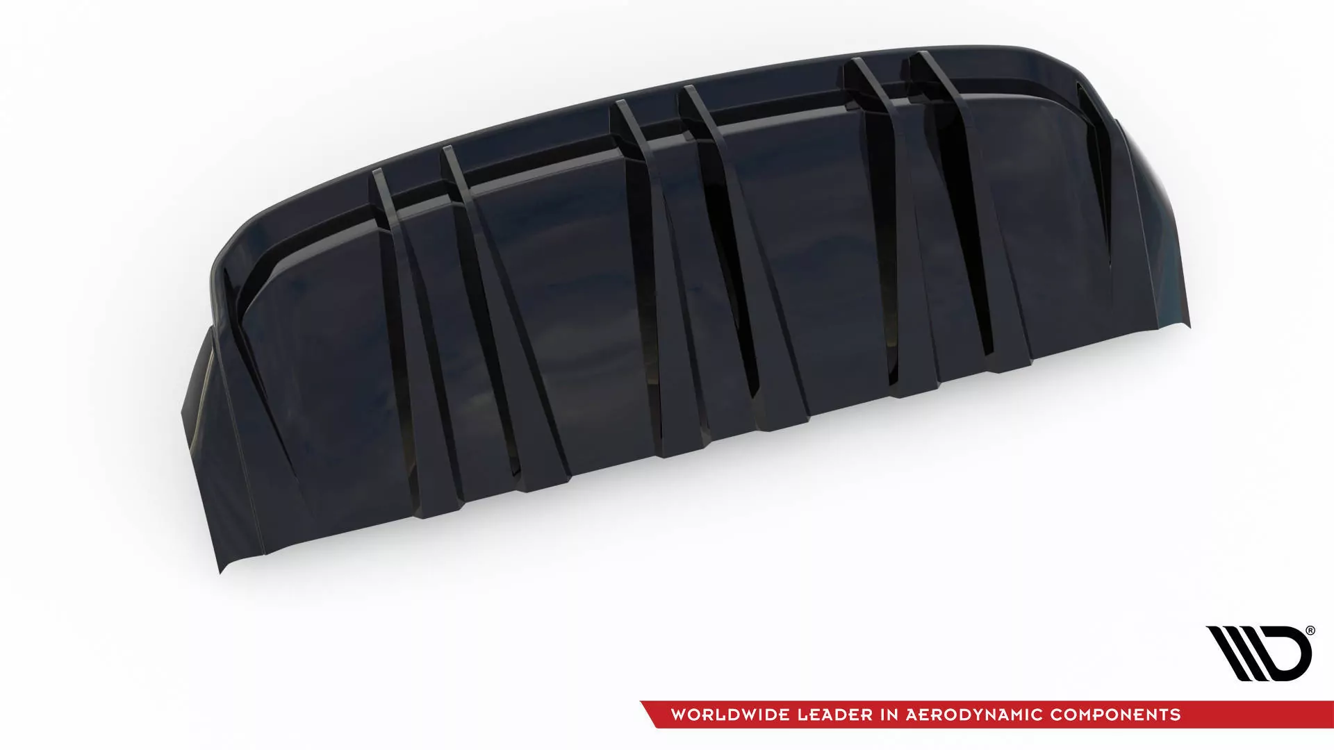 Diffusor Heck Ansatz Für Audi E-Tron GT / RS GT Mk1 Schwarz Hochglanz