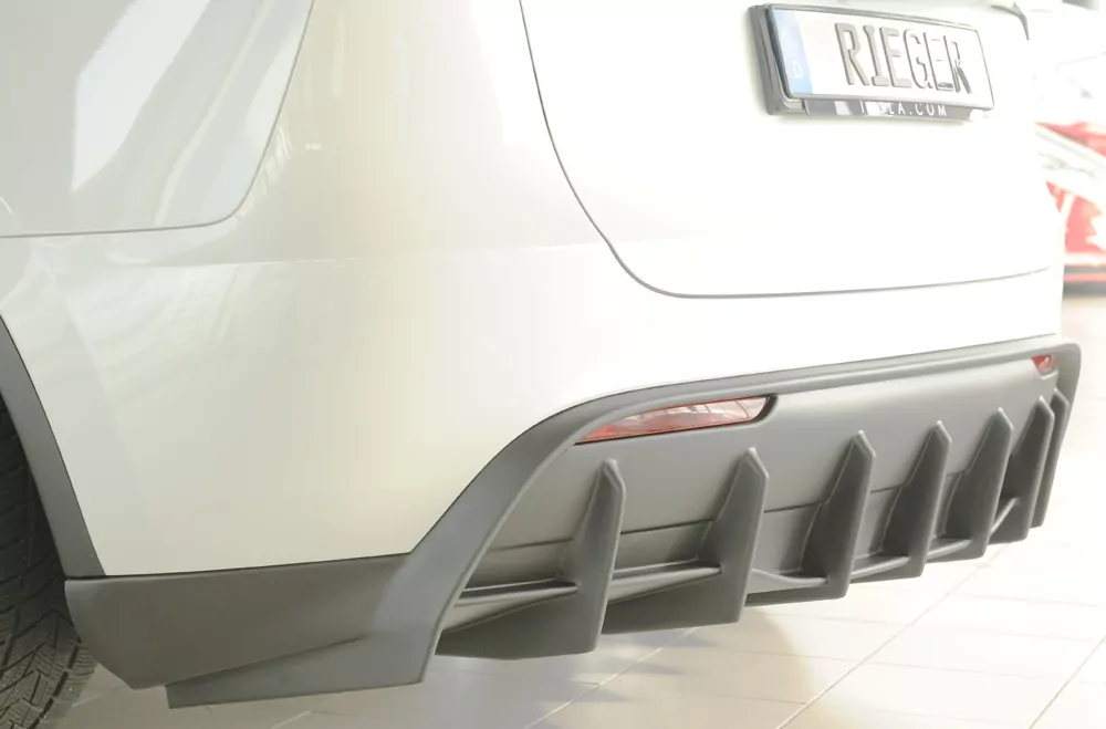 Rieger Heckeinsatz matt schwarz für Tesla Model Y  (003)  03.20-