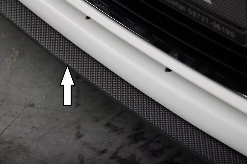 Rieger Spoilerschwert für Audi A1 (8X) | 5-tür. (Sportback) 08.10-12.14 (bis Facelift) für Spoilerlippe 44100