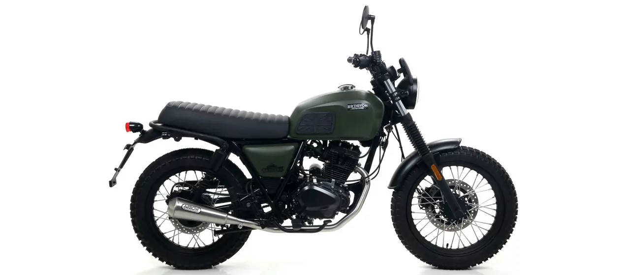 Arrow Nichrom Pro-Race Silencer Brixton BX 125 X / Felsberg 125 X 19-