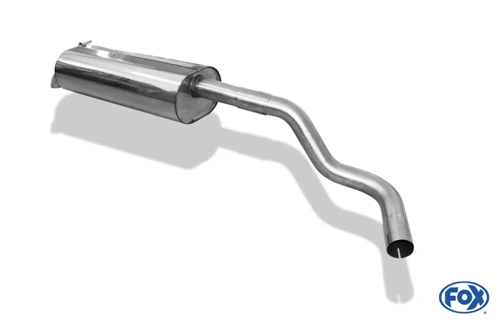 Skoda Rapid Spaceback Endschalldämpfer - 2x55 Typ 26